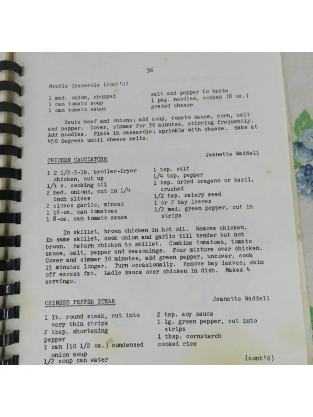 Favorite Hometown Recipes Cookbook Oceanway Assembly of God Jacksonville Church